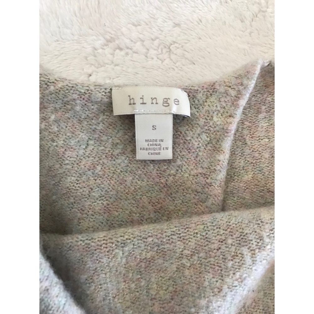 Hinge Super Soft Split Back Bell Sleeve Sweater - image 5